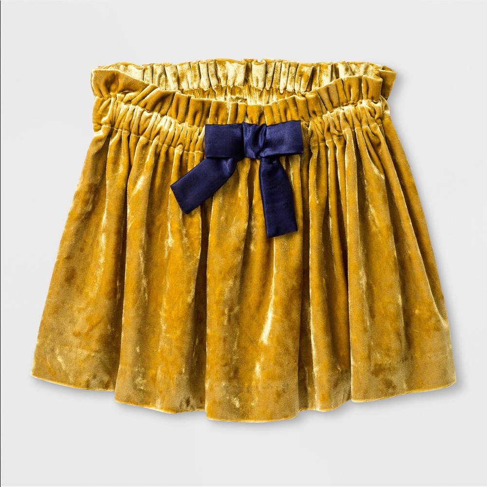 Crushed Velvet A line skirt
